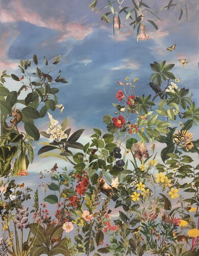 Paradies, #18 by Renata Kos, 종이 for Sale on Singulart