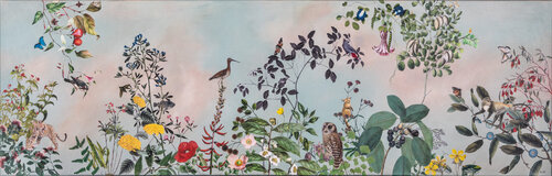 Paradies Panorama 3, 2023 by Renata Kos, 기타 매체 for Sale on Singulart