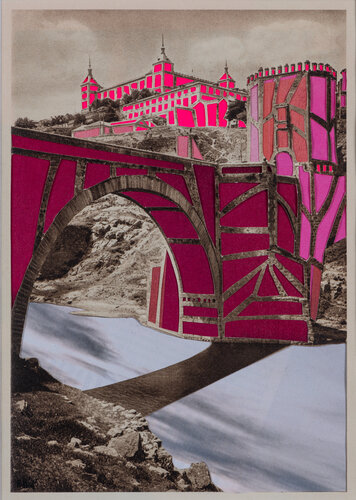 Cutout: Toledo, 2023 par Renata Kos, Œuvre sur papier en vente sur Singulart