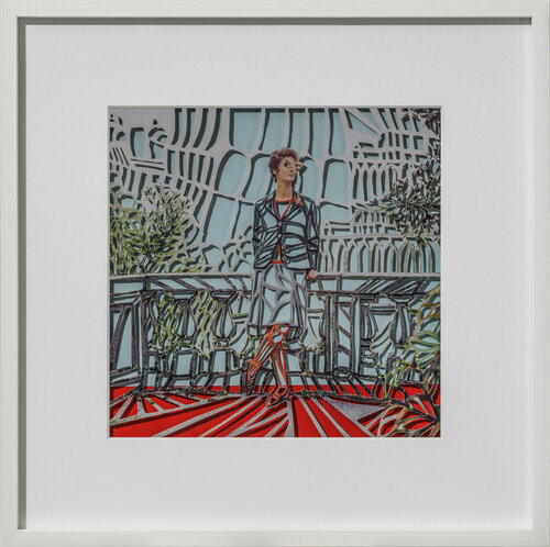 Augentausch (Principessa Caracciolo di Castagneto) van Renata Kos, Werk op papier te koop op Singulart