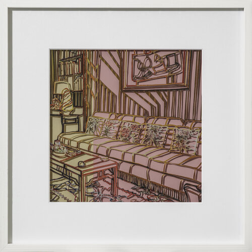 Augentausch (Interior) di Renata Kos, Opera su carta in vendita su Singulart