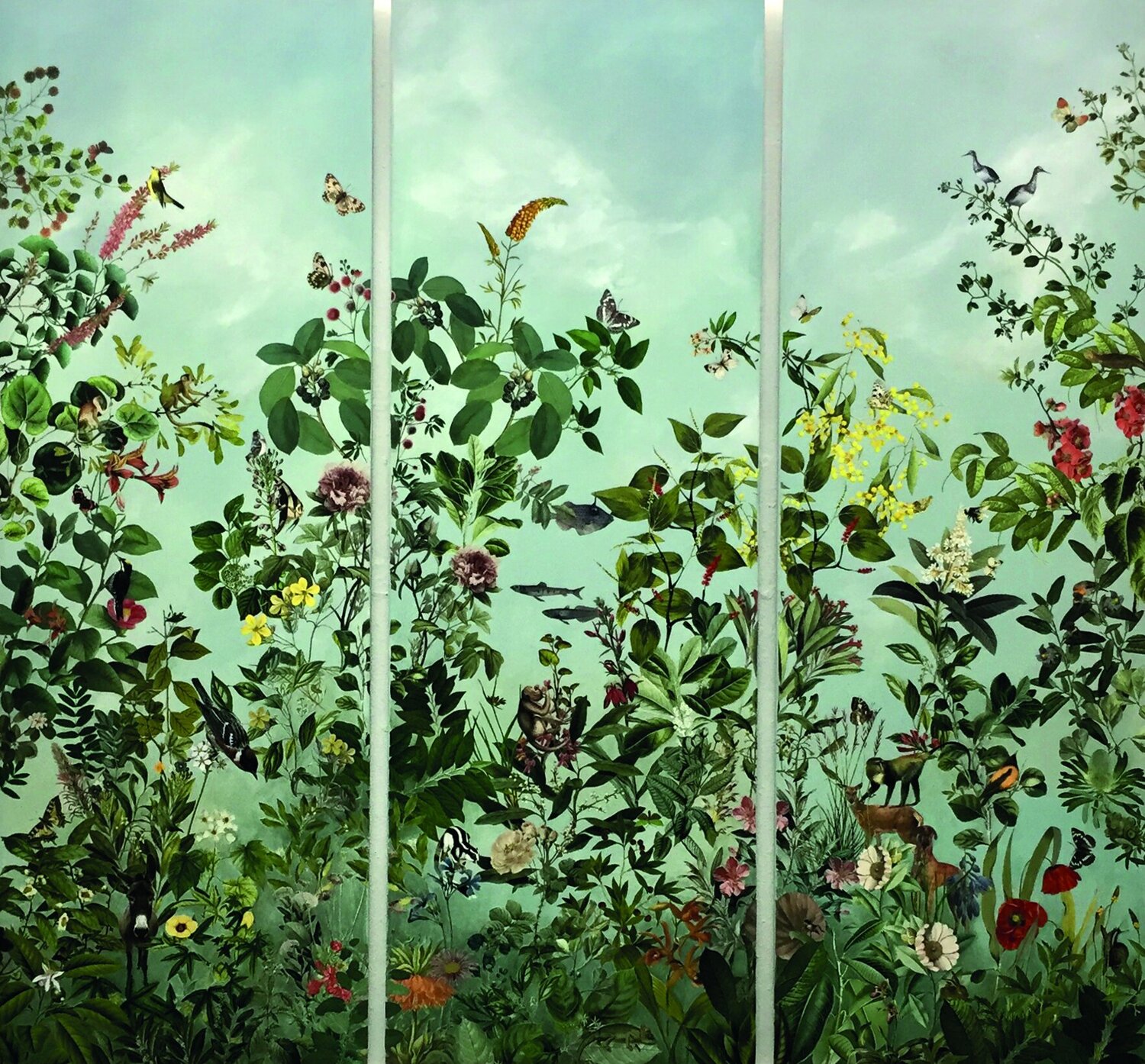 Paradies, Triptychon, 2021 Renata Kos