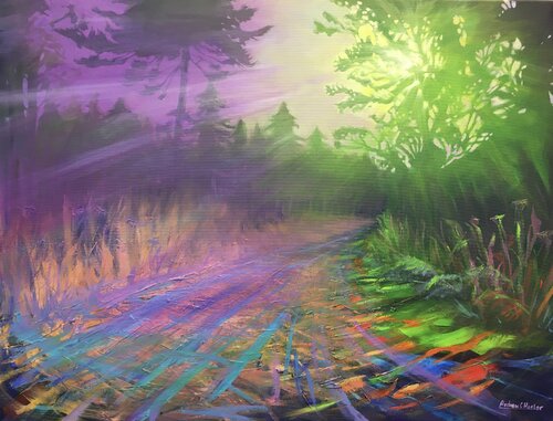 Woodland wonder von Andrew Hasler, Malerei kaufen auf Singulart