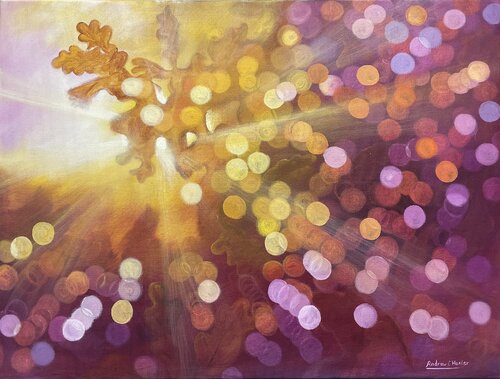 Autumn Lights Spectacular von Andrew Hasler, Malerei kaufen auf Singulart