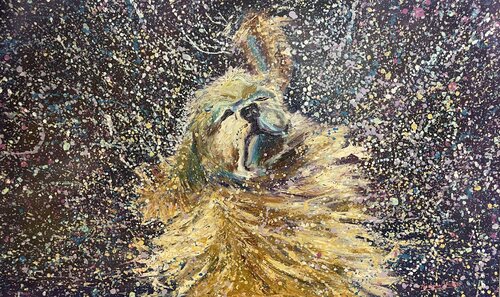 Golden Retriever von Andrew Hasler, Malerei kaufen auf Singulart