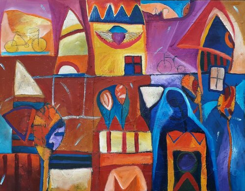 Buscando a tu corazón en el atardecer de verano von Jaime Lupercio, Malerei kaufen auf Singulart