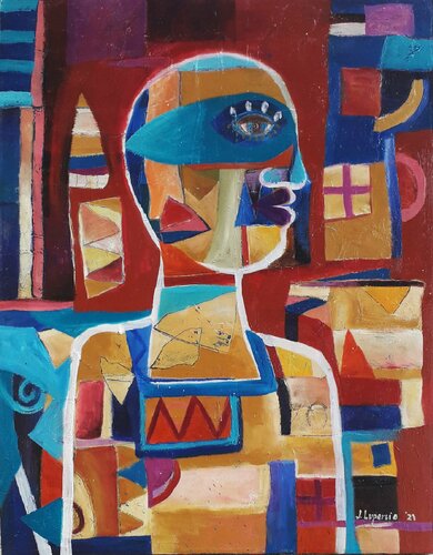 El guardián de los secretos perdidos di Jaime Lupercio, Pittura in vendita su Singulart