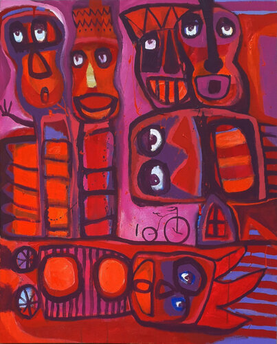 El retorno de los poetas di Jaime Lupercio, Pittura in vendita su Singulart