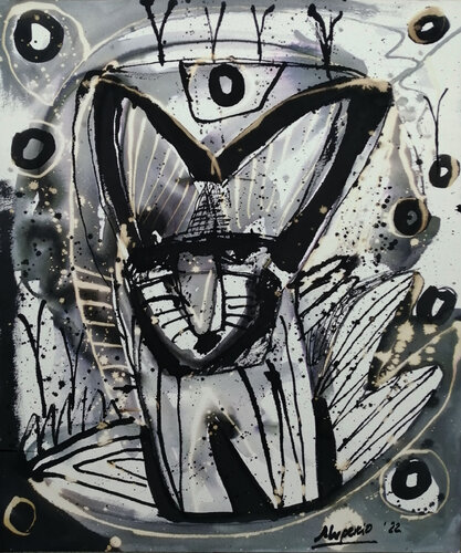 EL GATO DE AMARANTA by Jaime Lupercio, Drawing for Sale on Singulart