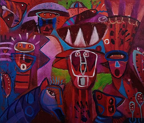LEYENDAS DE TRASHUMANTES Y OTROS VIAJEROS de Jaime Lupercio, Pintura a la venta en Singulart