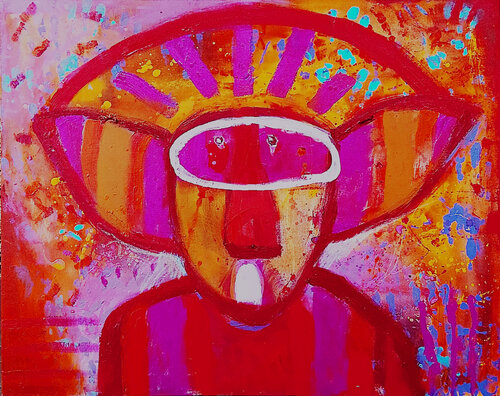 EL GUARDIÁN DEL AMANECER von Jaime Lupercio, Malerei kaufen auf Singulart