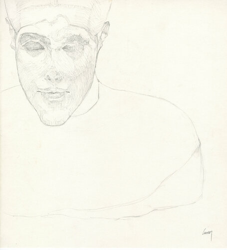 Aménophis IV by François Cusson, 紙面作品 for Sale on Singulart