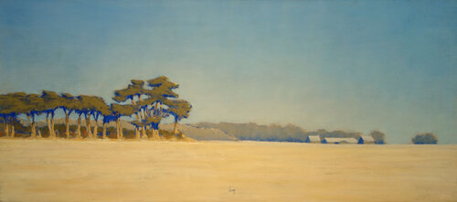 Vue de la plaine, Boisminard van François Cusson, Schilderij te koop op Singulart