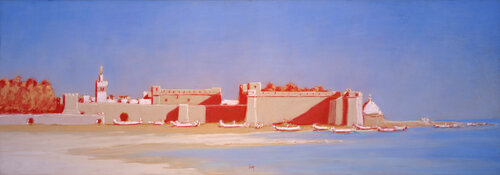 Hammamet by François Cusson, 油畫 for Sale on Singulart