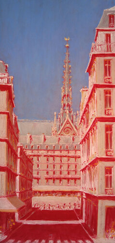 Rue des Carmes, Paris de François Cusson, Pintura a la venta en Singulart