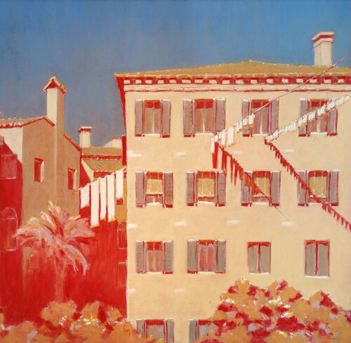Chez Giulia, Venise by François Cusson, Painting for Sale on Singulart