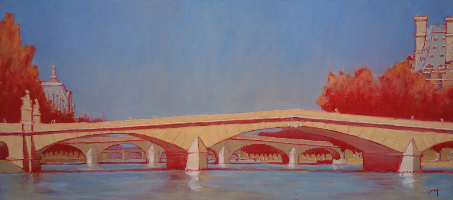 Paris, pont du Carrousel François Cusson