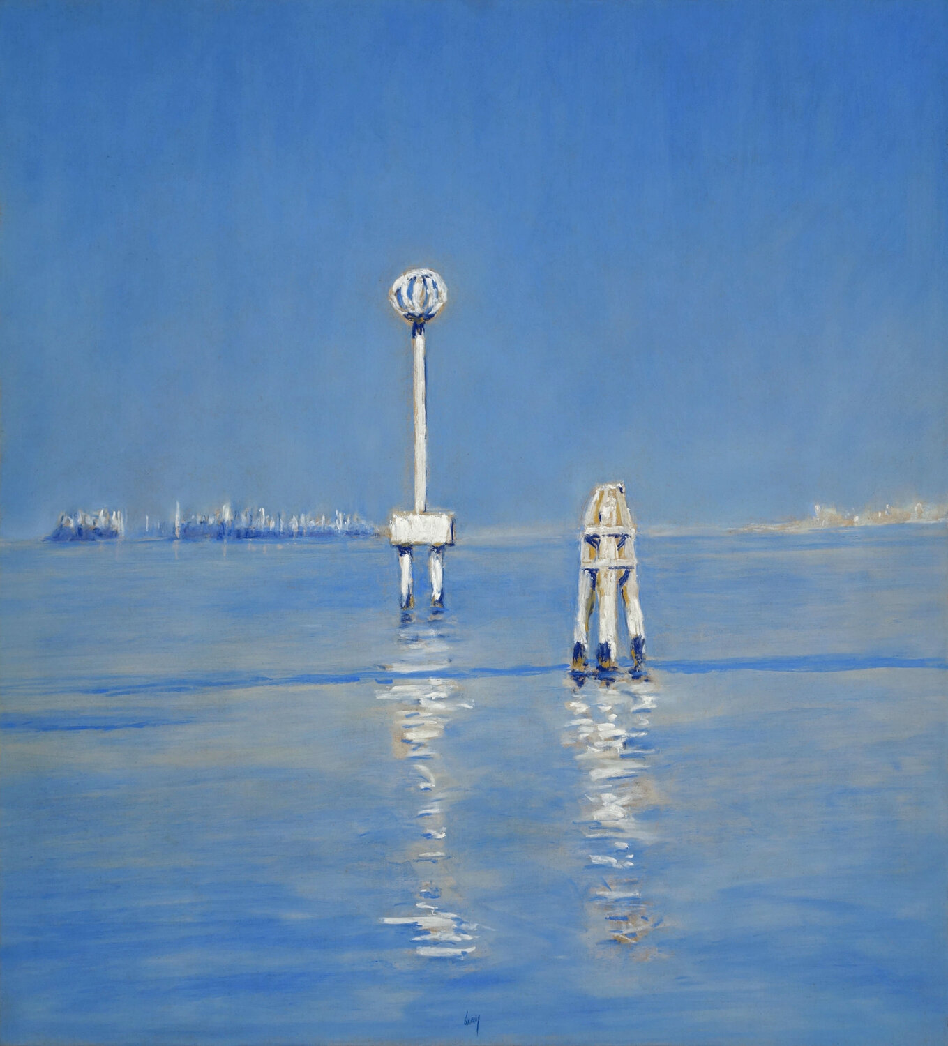 Filets et balises, Pellestrina François Cusson