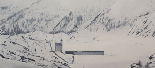 The Mountain par José Antonio Ochoa, Peinture en vente sur Singulart