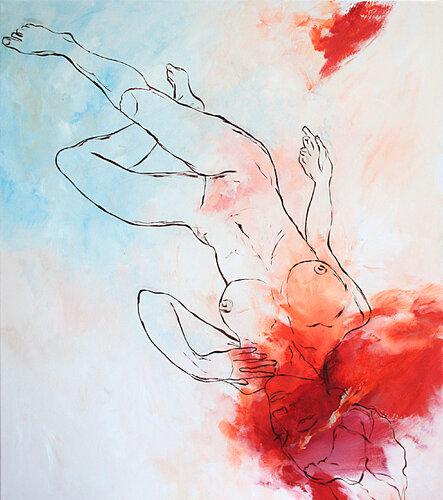 Donna addormentata by Albina Onda, Painting for Sale on Singulart
