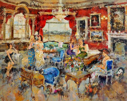 Amitié by Josep Costa Vila, 회화 for Sale on Singulart