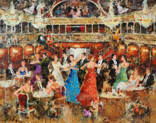 La Paloma van Josep Costa Vila, Schilderij te koop op Singulart