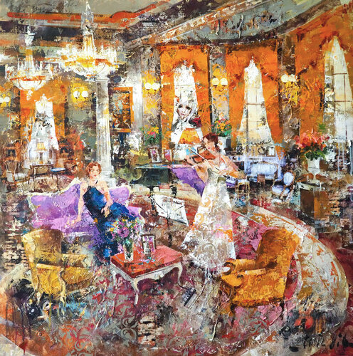 Un gran momento by Josep Costa Vila, 회화 for Sale on Singulart