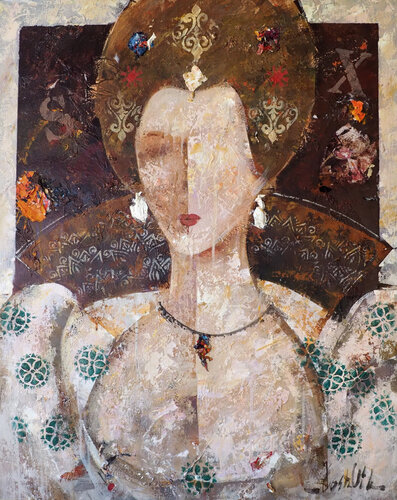 Mystic Face de Josep Costa Vila, Pintura a la venta en Singulart