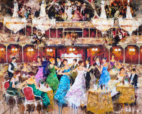 La Paloma by Josep Costa Vila, Painting for Sale on Singulart