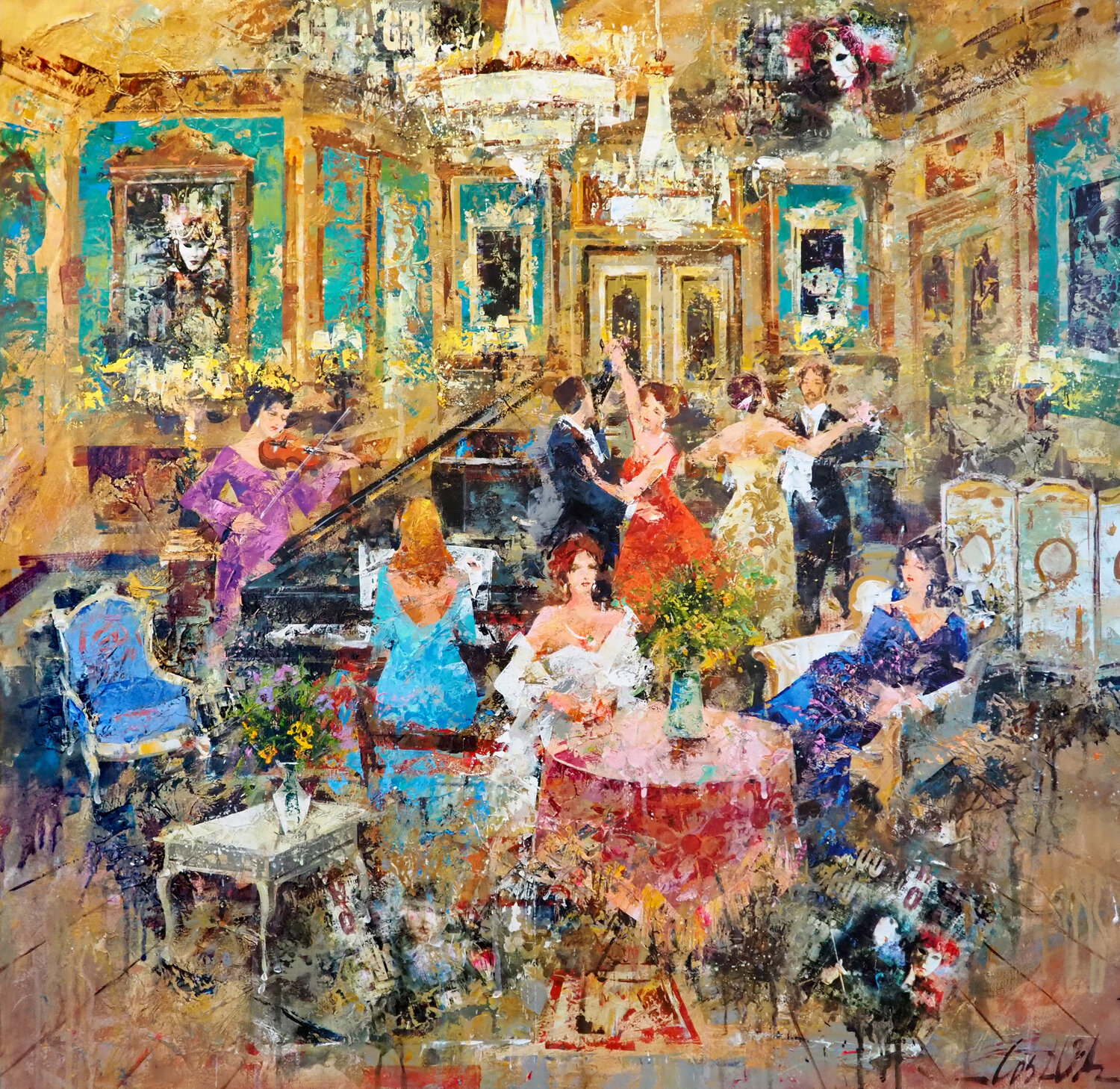 The green room party Josep Costa Vila