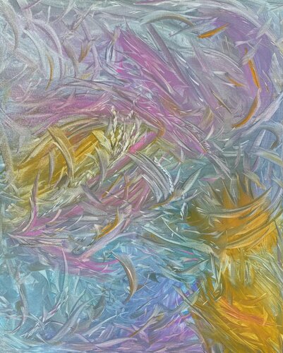 Papillons et colibris di Sylvain Stellaire, Pittura in vendita su Singulart