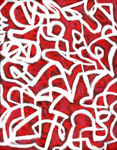 Mythography, Abstract Expressionist Oil Painting by Alexandra Swistak, Painting for Sale on Singulart