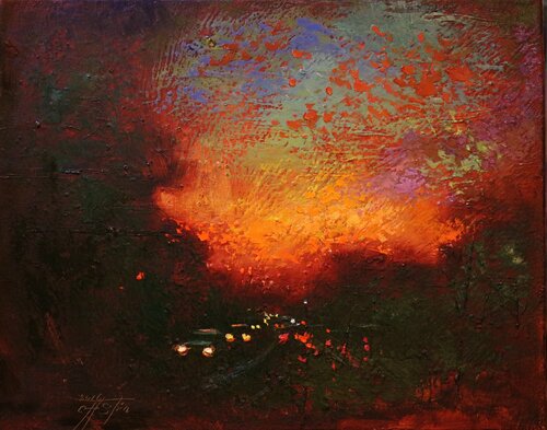 On the Way Home von Chin H Shin, Malerei kaufen auf Singulart