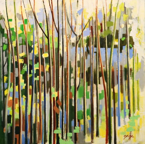 A Journey to North Shore di Chin H Shin, Pittura in vendita su Singulart
