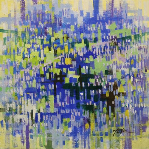 Impression of Yellow Stone van Chin H Shin, Schilderij te koop op Singulart