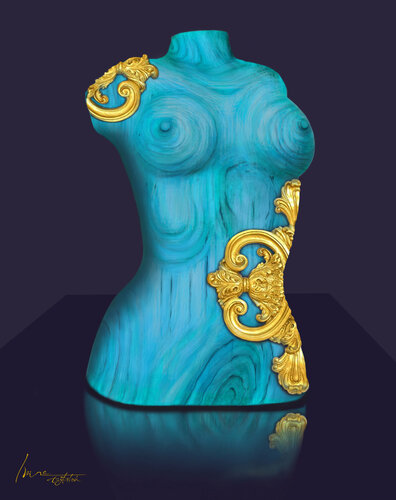 Blue blood by Irina Tsypilova, 디지털 for Sale on Singulart