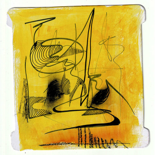 One yellow - only one print from the original work di Irina Tsypilova, Altri media in vendita su Singulart