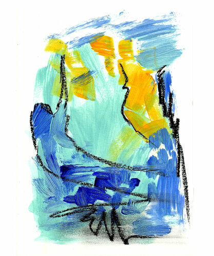 Breath - only one print from the original work von Irina Tsypilova, Andere Medien kaufen auf Singulart