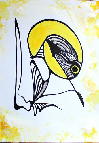 Toucan par Irina Tsypilova, Œuvre sur papier en vente sur Singulart