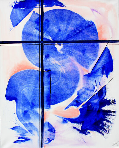 Ultramarine energy par Irina Tsypilova, Peinture en vente sur Singulart
