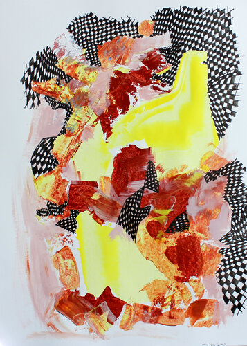 The Earth and the Sun par Irina Tsypilova, Œuvre sur papier en vente sur Singulart