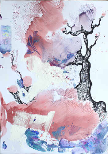 Tree of life von Irina Tsypilova, Werk auf Papier kaufen auf Singulart