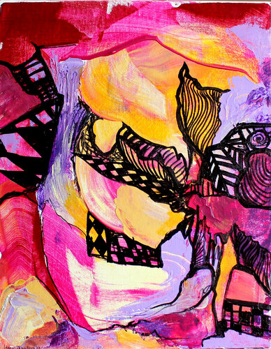 Silhouette von Irina Tsypilova, Malerei kaufen auf Singulart