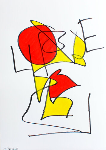 LOVE von Irina Tsypilova, Werk auf Papier kaufen auf Singulart