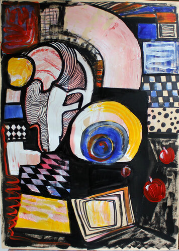 Search for common sense by Irina Tsypilova, Work on Paper for Sale on Singulart