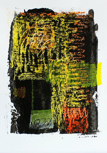 Black square von Irina Tsypilova, Werk auf Papier kaufen auf Singulart
