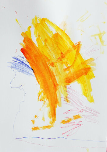 Joy par Irina Tsypilova, Œuvre sur papier en vente sur Singulart