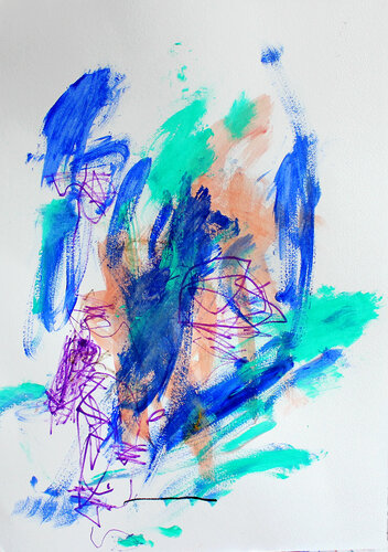 Emotions1 by Irina Tsypilova, Work on Paper for Sale on Singulart