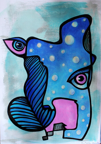 Single world for two di Irina Tsypilova, Opera su carta in vendita su Singulart