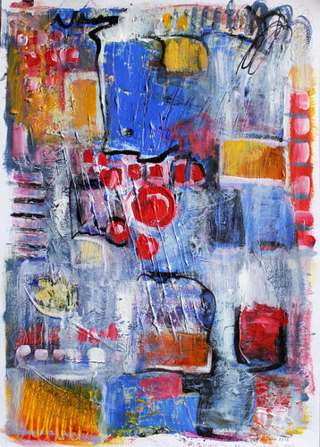 Snow berries by Irina Tsypilova, Work on Paper for Sale on Singulart